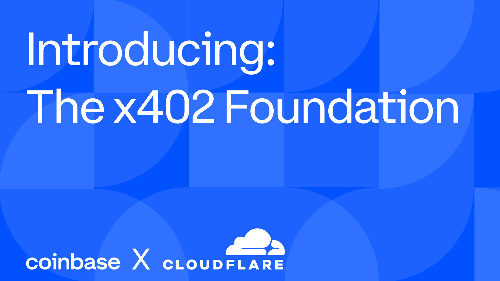 Link Preview: 
Coinbase and Cloudflare Will Launch the x402 Foundation: Building the Future of Agentic Commerce: Tl;dr: Coinbase is announcing our intent to launch the x402 Foundation, in collaboration with Cloudflare. This new initiative is designed to establish x402 as the universal standard for AI-driven paym...