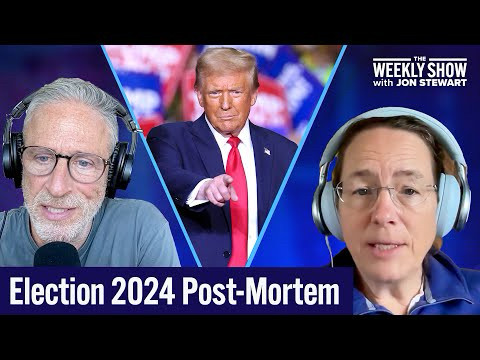 Link Preview: 
Jon Stewart on Trump’s Win and What’s Next w/ Heather Cox Richardson | The Weekly Show: YouTube video by The Weekly Show with Jon Stewart